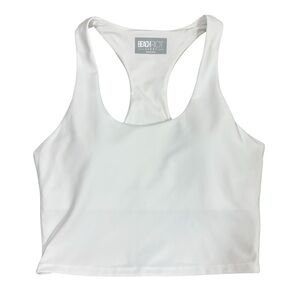 BEACH RIOT $98 Yara White Sports Bra Tank top  XS